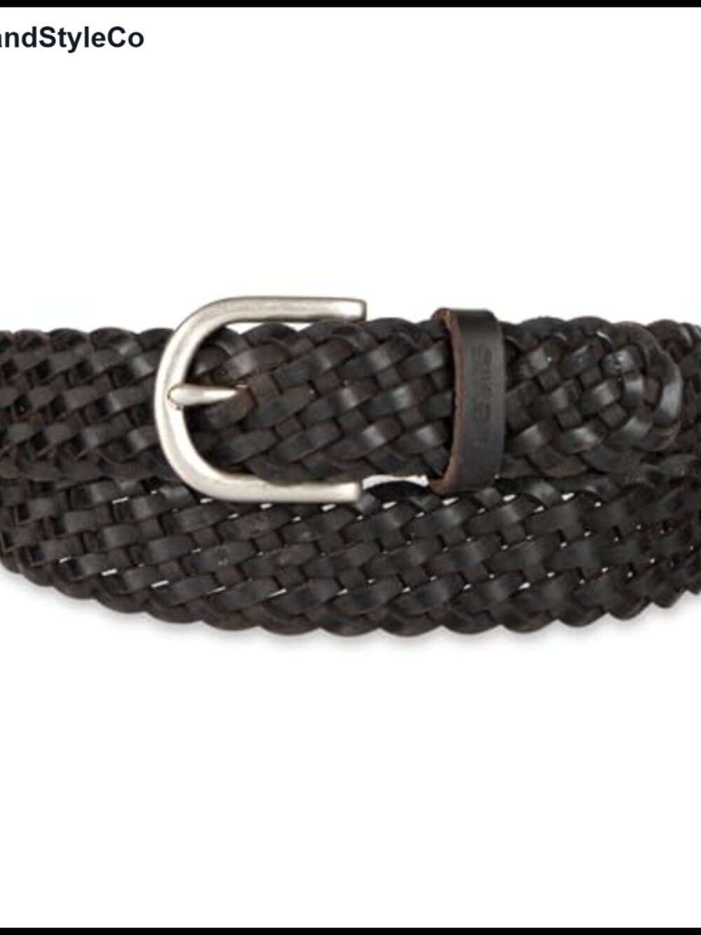Genuine Leather Braided Belt for Jeans & Dresses Adjustable Fit Women's